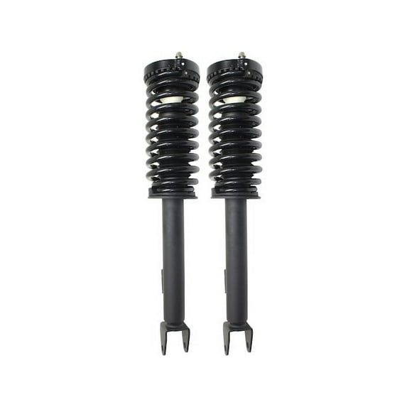 Front Strut and Coil Spring Assembly Set of 2 - Compatible with 2005 - 2010 Chrysler 300 RWD V6 (Models without Sport Suspension and Self-Leveling Rear Suspension) 2006 2007 2008 2009