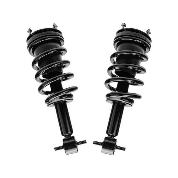 Front Strut and Coil Spring Assembly Set of 2 - Compatible with 2007 - 2013 Chevy Silverado 1500 (without Electronic Suspension) 2008 2009 2010 2011 2012