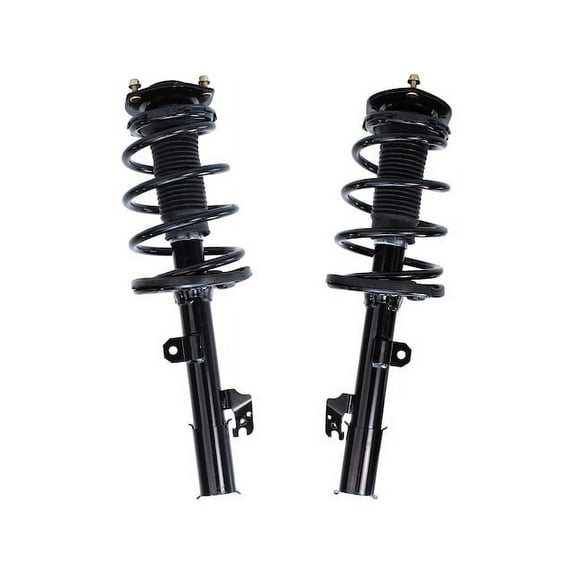 Front Strut and Coil Spring Assembly - Set of 2 - Compatible with 2008 - 2013 Toyota Highlander (Models without Sport Suspension Only) 2009 2010 2011 2012