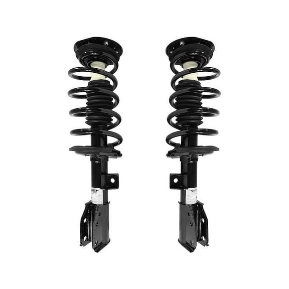 Front Strut and Coil Spring Assembly - Set of 2 - Compatible with 2010 - 2017 GMC Terrain (Excludes Models With 19 Inch Wheels) 2011 2012 2013 2014 2015 2016