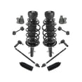 thumbnail image 1 of Front Strut Coil Spring Ball Joint Tie Rod Kit 12 Piece - Compatible with 2001 - 2005 Volkswagen Jetta 2002 2003 2004, 1 of 2