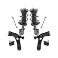 thumbnail image 1 of Front Strut Coil Spring Control Arm Kit 8 Piece - Compatible with 2013 - 2015 Toyota Prius Plug-In 2014, 1 of 2