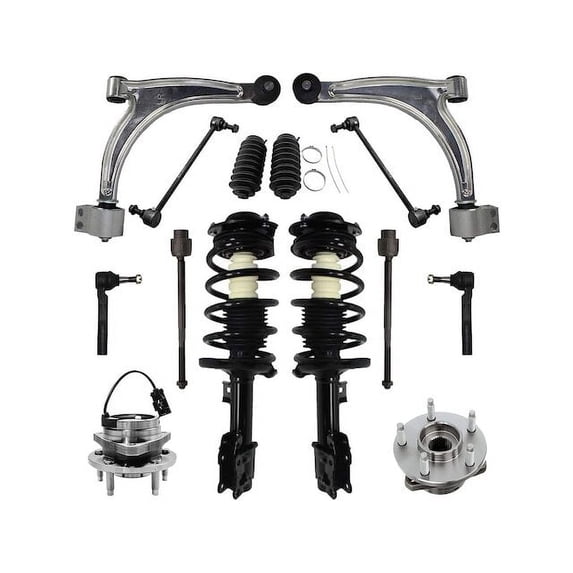 Pontiac G6 2005-2010 Front Strut Coil Spring Control Arm Tie Rod Lower ...