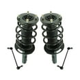 thumbnail image 1 of Front Strut Coil Spring Sway Bar Link Kit 4 Piece - Compatible with 2010 - 2012 Ford Taurus 2011, 1 of 2