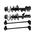 thumbnail image 1 of Front Strut Coil Spring Sway Bar Link Kit 4 Piece - Compatible with 2010 - 2016 Cadillac SRX 2011 2012 2013 2014 2015, 1 of 2