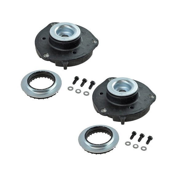 Front Strut Mount Kit 2 Piece Set - Compatible with 2008 - 2015 Audi TT Quattro 2009 2010 2011 2012 2013 2014