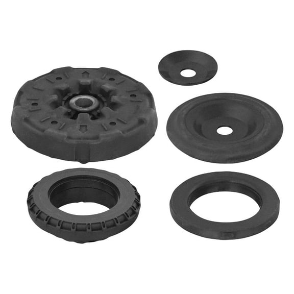 Front Strut Mounting Kit for Buick Allure 2010 Black Rubber or Polyurethane