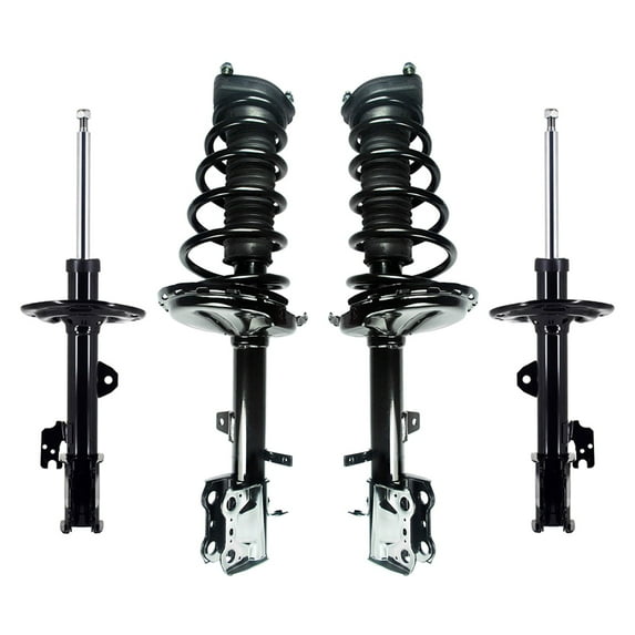 Front Strut-Rear Quick Complete Strut-Coil Spring For 2013-2016 Toyota Venza AWD