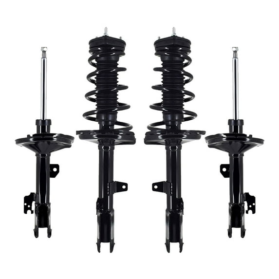 Front Strut-Rear Quick Complete Strut For 2006 2007 Toyota Highlander Hybrid