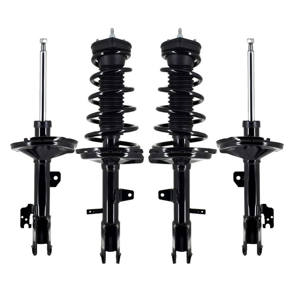 Front Strut-Rear Quick Complete Strut For 2008 2009 Lexus RX350 AWD