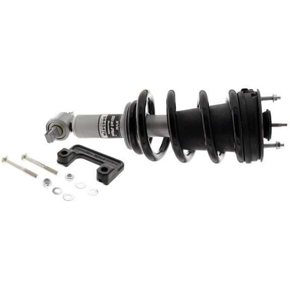Front Strut and Coil Spring Assembly - Compatible with 2014 - 2018 Chevy Silverado 1500 4WD 5.3L V8 2015 2016 2017