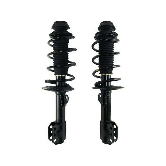 Front Strut and Coil Spring Assembly Kit - 2-Piece - Compatible with 2007 - 2011 Toyota Yaris 2008 2009 2010