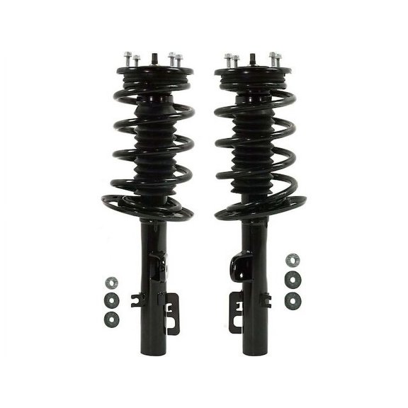 Front Strut and Coil Spring Assembly Kit - 2-Piece - Compatible with 2009 Ford Flex (From 05/2008 and Up To 07/2009 Vehicle Production)