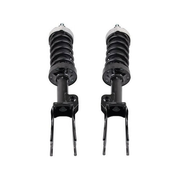 Front Strut and Coil Spring Assembly Set 2 Piece - Compatible with 2011 - 2018 Porsche Cayenne 2012 2013 2014 2015 2016 2017