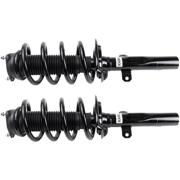 Front Strut and Coil Spring Assembly Set 2 Piece - Compatible with 2015 - 2020 Ford Transit-150 2016 2017 2018 2019