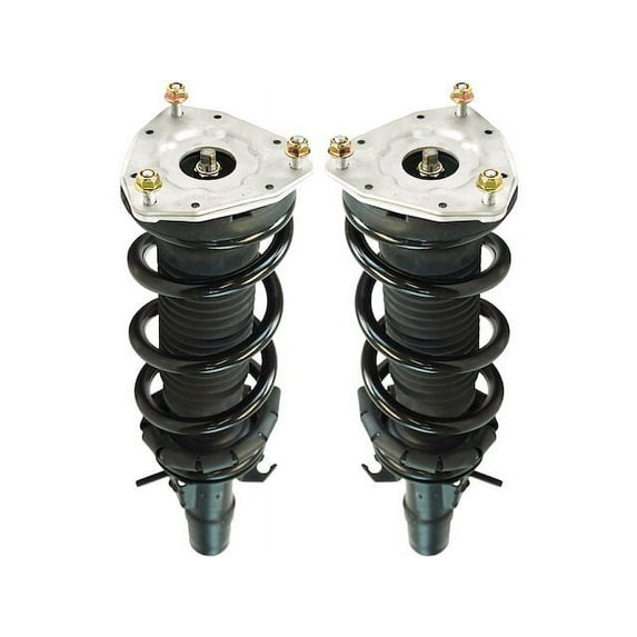 Front Strut and Coil Spring Assembly - Set of 2 - Compatible with 2007 - 2008 Infiniti G35 X AWD