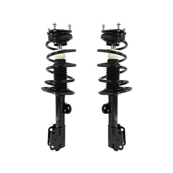Front Strut and Coil Spring Assembly - Set of 2 - Compatible with 2011 - 2013 Ford Explorer AWD (Excludes RWD) 2012