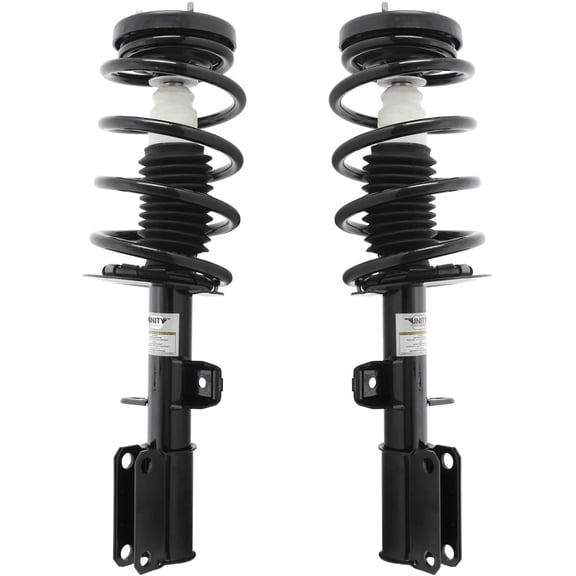 unity automotive 2-11375-11376-001 complete, spring, and strut mount assembly (front quick 2 wheel kit)