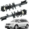 thumbnail image 1 of Front Struts Complete Assembly for 2009-2019 Dodge Journey V6, Struts and Shocks with Coil Springs, Durable, Easy to Install, OE Direct Replace - 172509/172510, 1 of 6