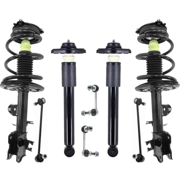 Front Struts Complete Shocks & Links For Pathfinder 2013-2020 All Wheel Drive