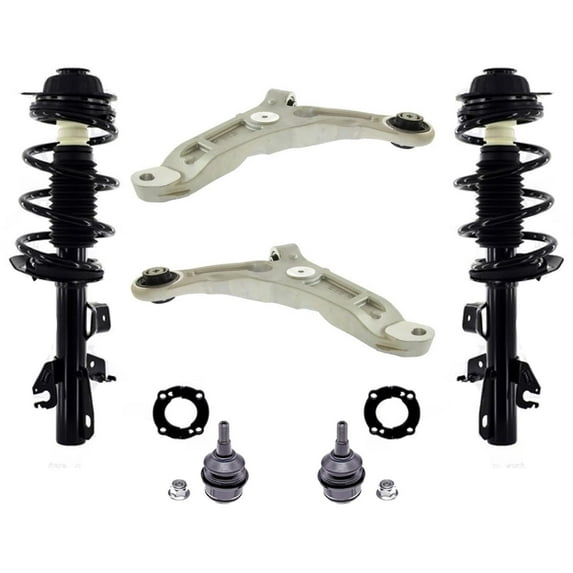 Front Struts Control Arms Ball Joint For 2014-2018 Jeep Cherokee All Wheel Drive