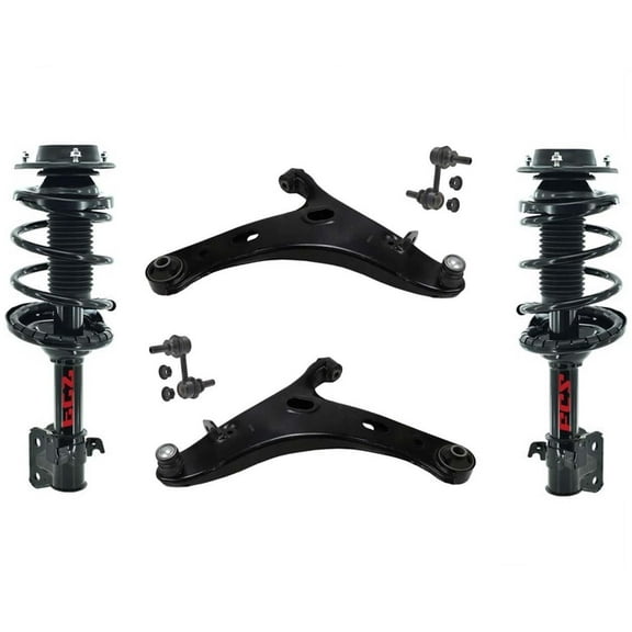 Front Struts Control Arms Ball Joints Links Fits 14-16 Subaru Forester XT 2.0L