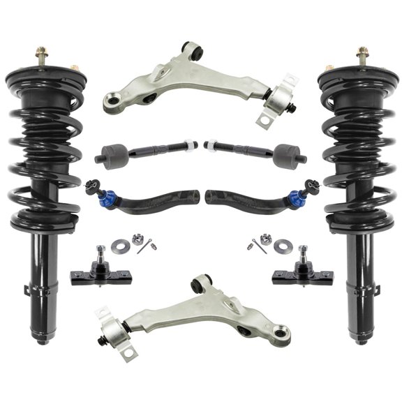 Front Struts Control Arms Tie Rods & Ball Joints For IS250 06-13 All Wheel Drive