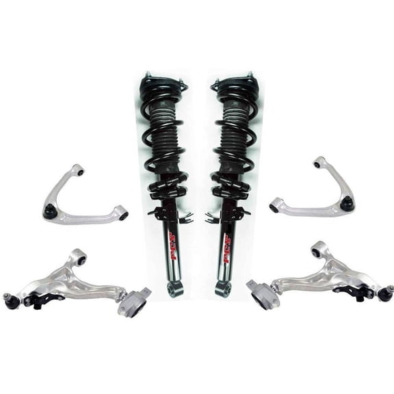 Front Struts & Control Arms for Infiniti G37 4 Door Sedan Rear Wheel Drive 09-10