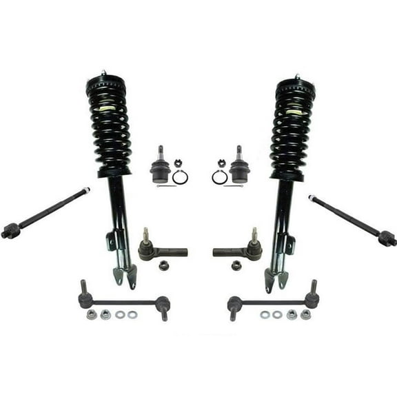 Front Struts Joints Sway Bars Tie Rods 05-10 Rear Wheel Drive For Chrysler300 V6