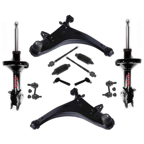 Front Struts Lower Arms Ball Joints Tie Rods & Links for 06-14 Subaru Tribeca