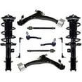 thumbnail image 1 of Front Struts Lower Control Arms Tie Rods Link For 16-19 Chevrolet Cruze LT 1.4L, 1 of 7