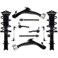 thumbnail image 1 of Front Struts Lower Control Arms Tie Rods Links For 2016-19 Chevrolet Cruze LS, 1 of 7