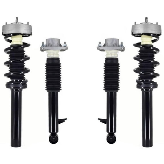 Front Struts & Rear Complete Shocks For BMW X5 sDrive35i Rear Wheel Drive 14-18