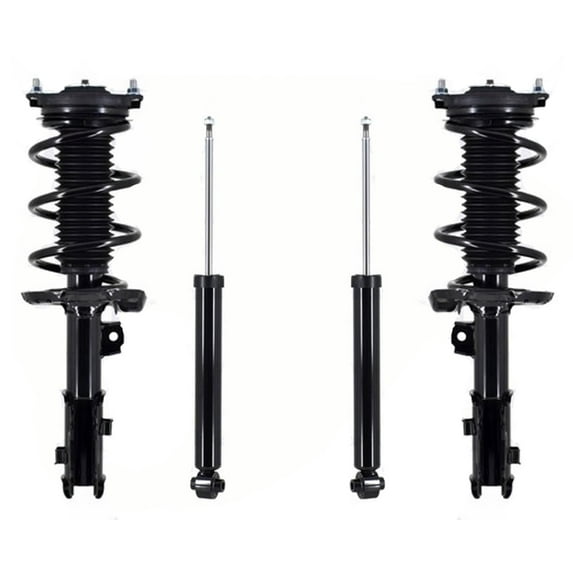 Front Struts & Rear Shocks For 2017-2019 Elantra Sport 1.6L Turbo Korean Built