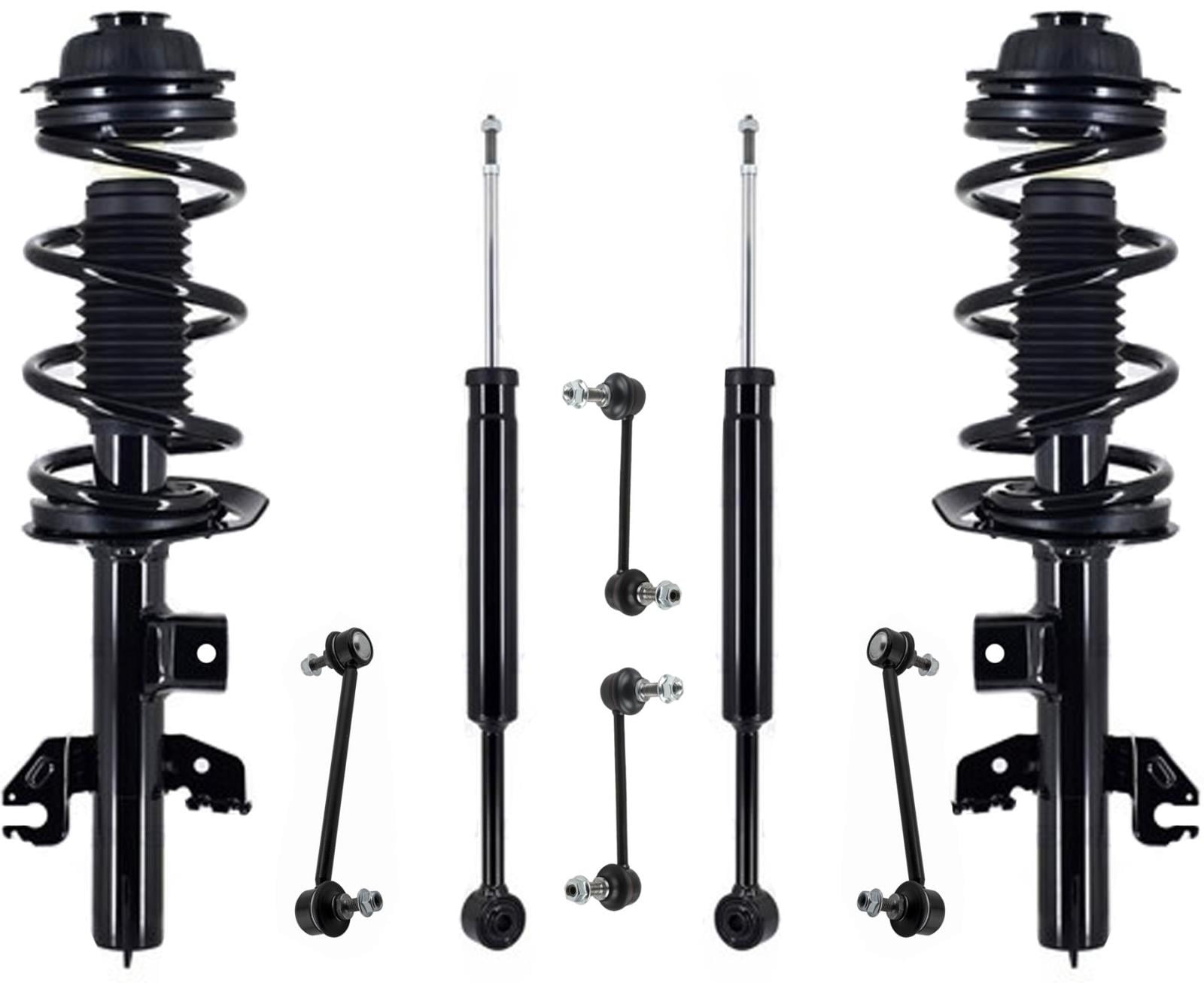 Detroit Axle - AWD Front Right Strut for Jeep 2014-2022