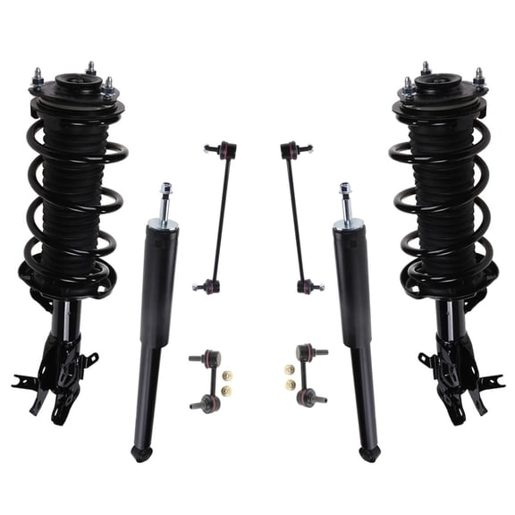 Front Struts Rear Shocks & Sway Bar Links Fits Honda Civic 12-2015 2 Door Coupe