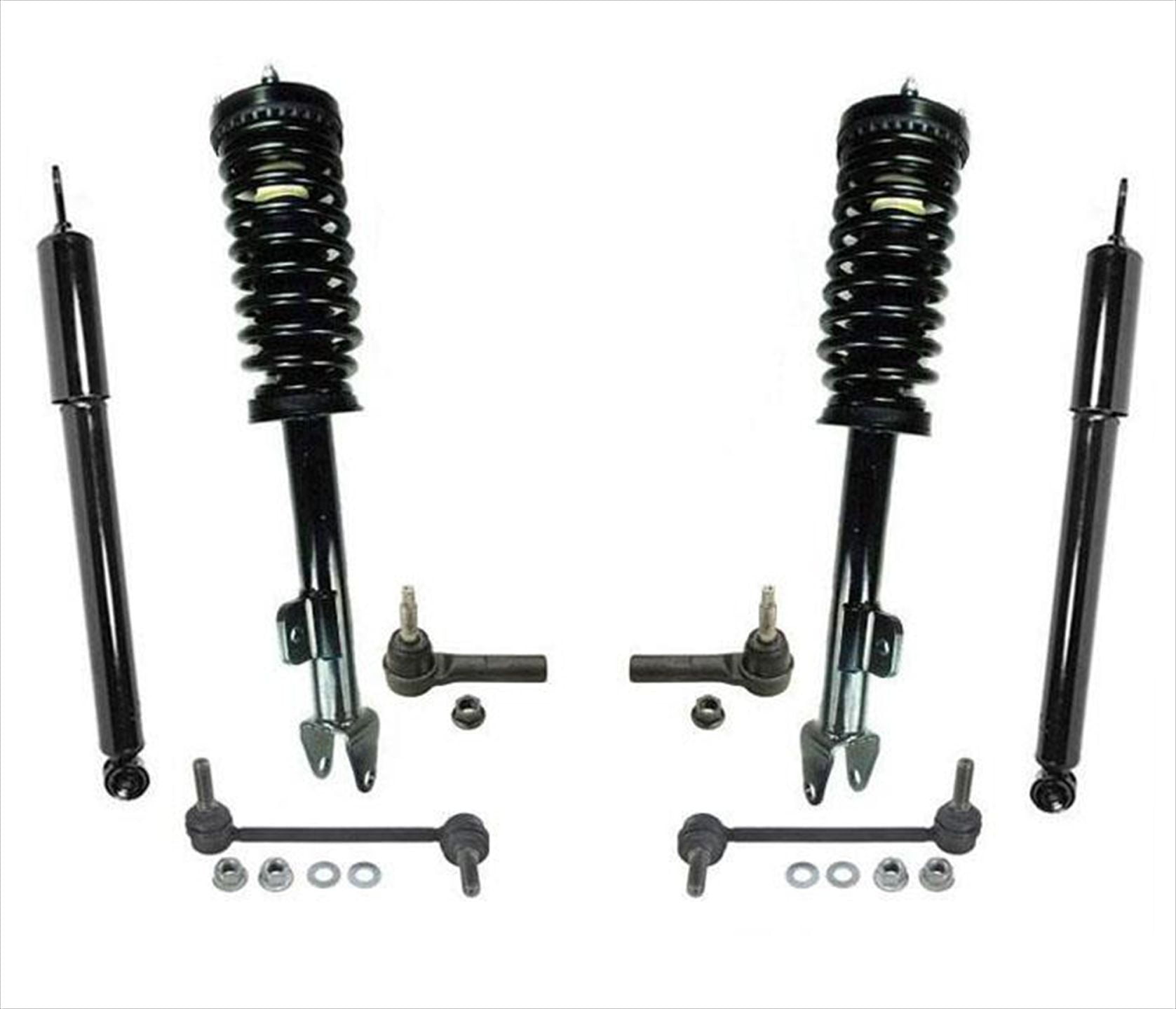 Front Struts Rear Shocks Tie Rods 8pc Kit Chrysler 300 0510 Rear Wheel