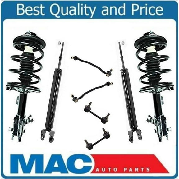 Front Struts Rear Shocks and Sway Bar Links for Nissan Altima 2.5L 02-06