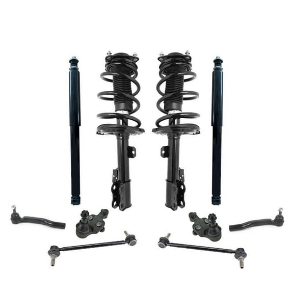 Front Struts & Shocks 10pc 2004 for Toyota Sienna 7 Passenger Front Wheel Drive