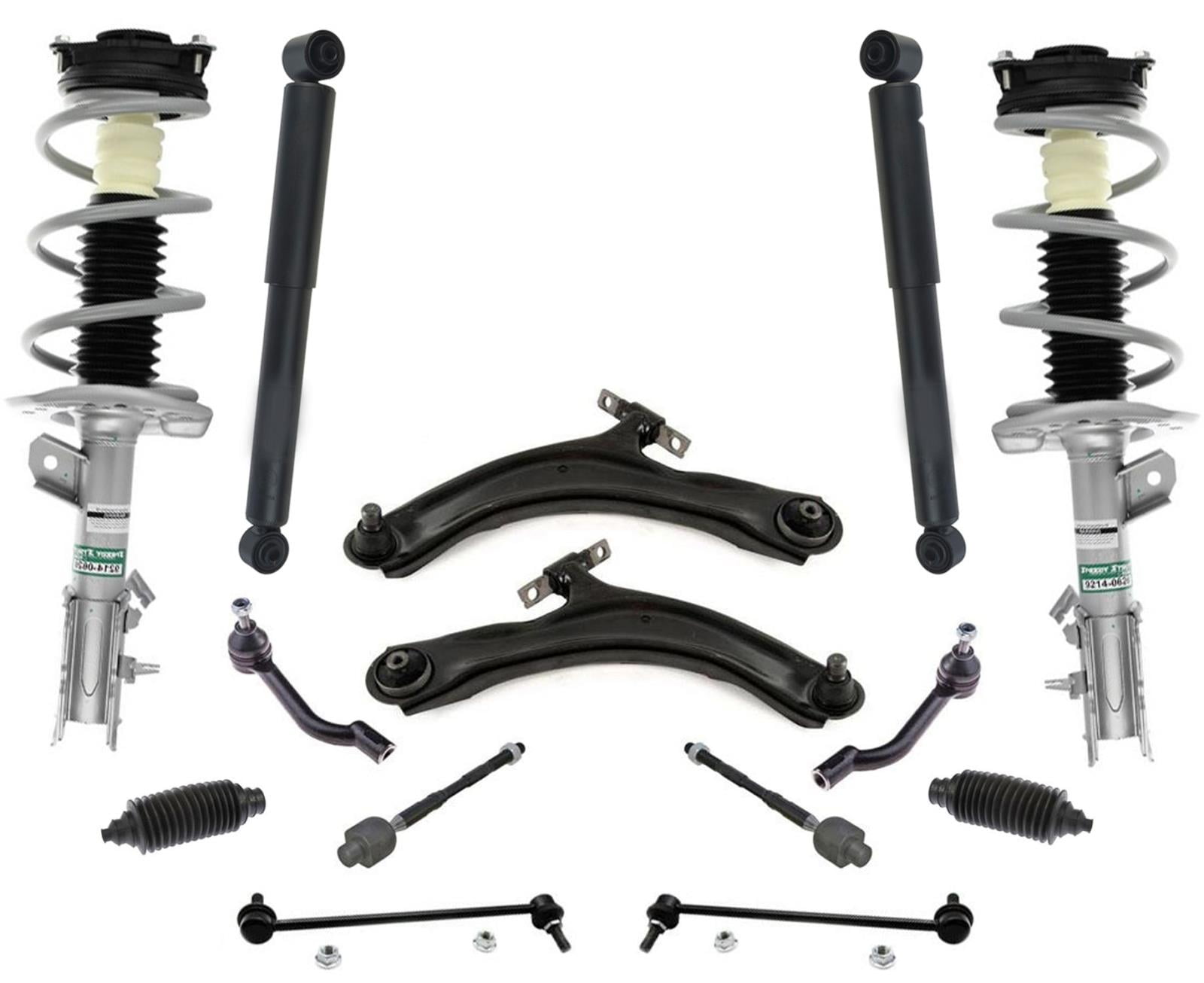 Front Struts Shocks Control Arms Links For Nissan Rogue 132015 Old