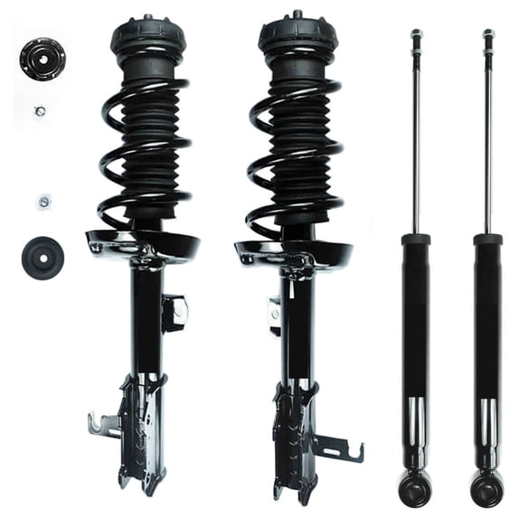 Front Struts Springs & Rear Shocks Kit For Chevy 2014-15 Cruze Sedan LS LT Eco
