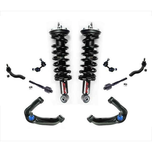 Front Struts Upper Control Arms TIe Rods & Links For 05-19 Nissan Frontier 2.5L