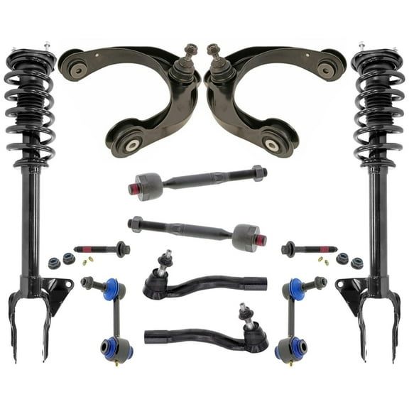 Front Struts Upper Control Arms Tie Rods & Links For Dodge Durango 3.6L 16-2022