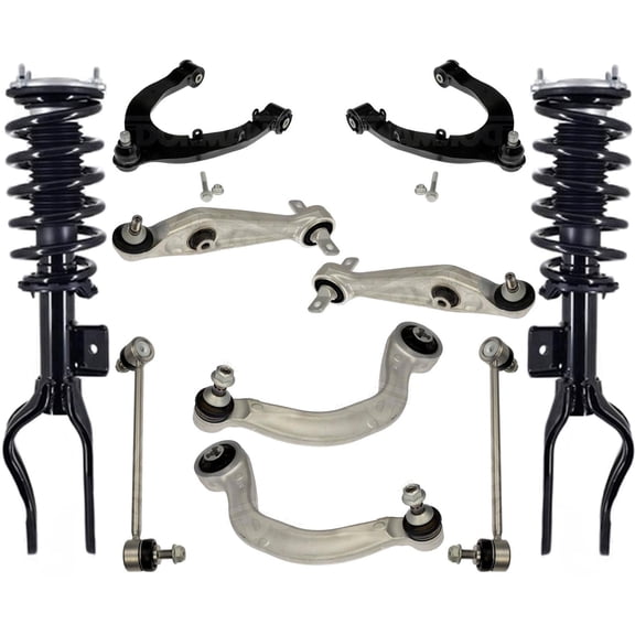Front Struts Upper & Lower Arms & Links For Tesla 3 All Wheel Drive 2017-2023