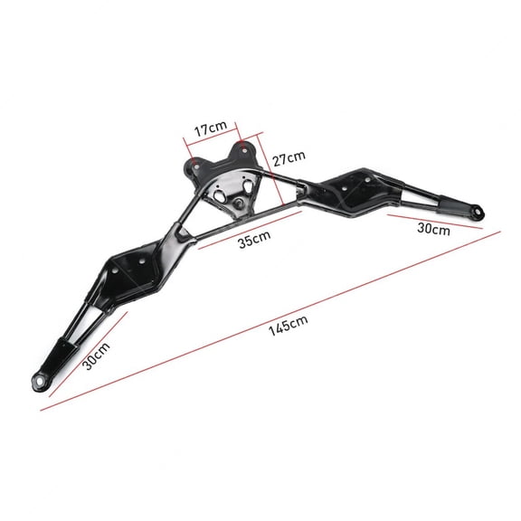 Front Subframe Crossmember Brace Bracket For Infiniti Ex35 G25 M37 G37 AWD