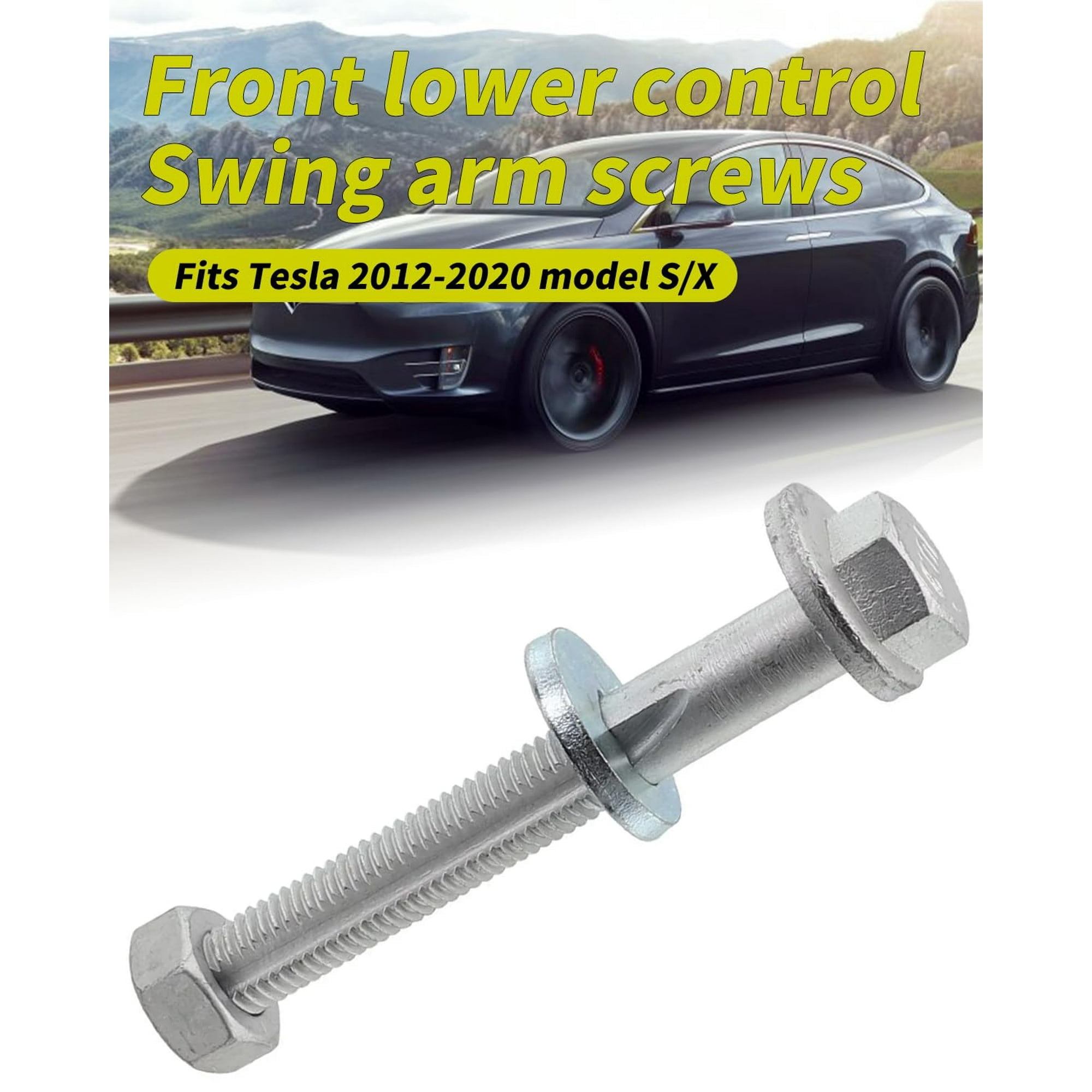 Front Suspension Bolt M14X2.00X114 [10.9] 2007106 For 12-21 Tesla Model ...