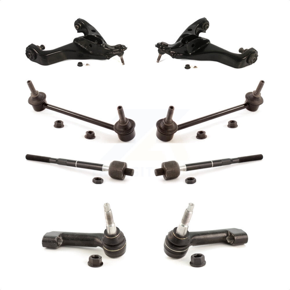 Front Suspension Control Arm And Ball Joint Assembly Steering Tie Rod