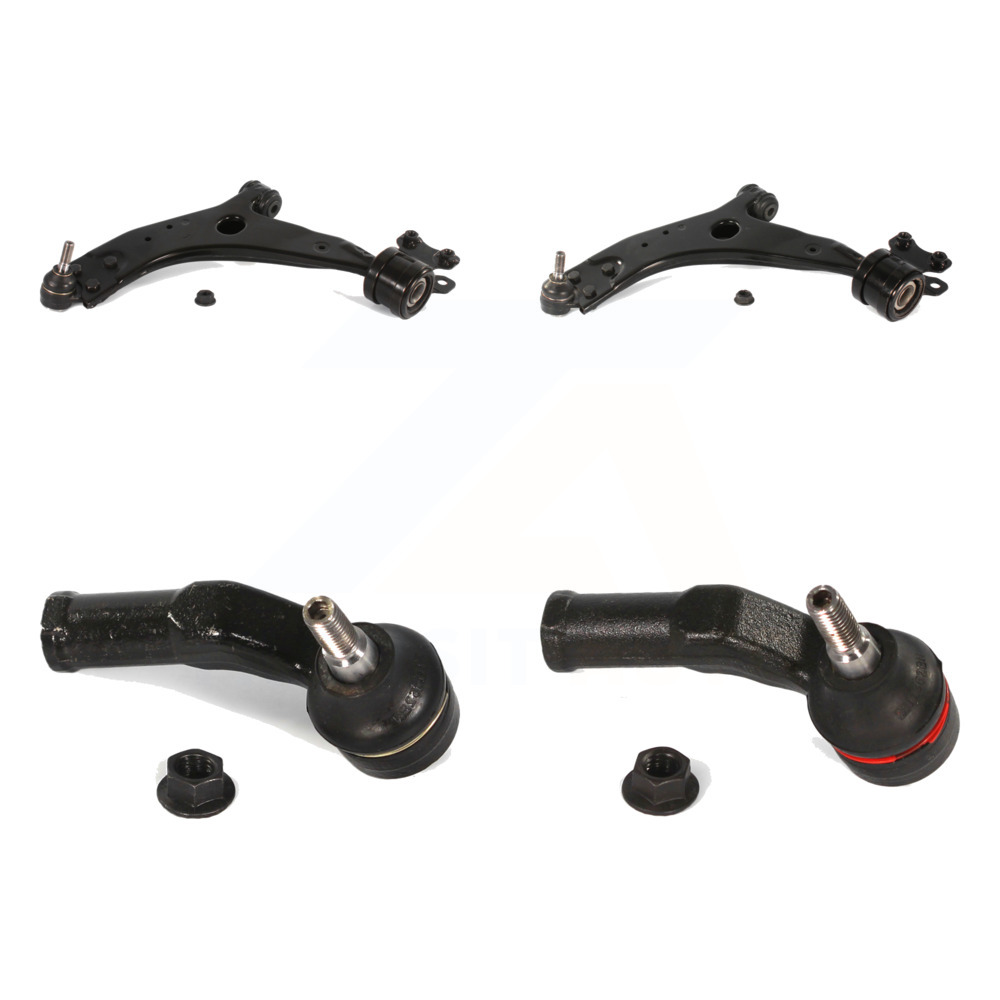 Front Suspension Control Arm Assembly And Tie Rod End Kit For Volvo S40