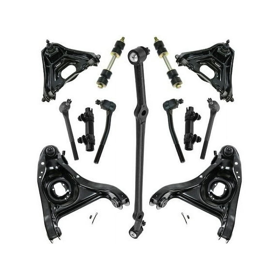 Front Suspension Kit 13 Piece - Compatible with 1982 - 1992 Oldsmobile Custom Cruiser 1983 1984 1985 1986 1987 1988 1989 1990 1991