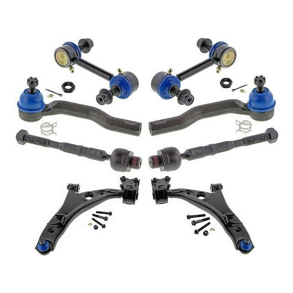 Front Suspension Kit - Compatible with 2007 - 2014 Ford Edge 2008 2009 2010 2011 2012 2013